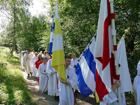 Festgottesdienst zum 1.000 Todestag des Heiligen Heimerads auf dem Hasunger Berg (Foto: Karl-Franz Thiede)